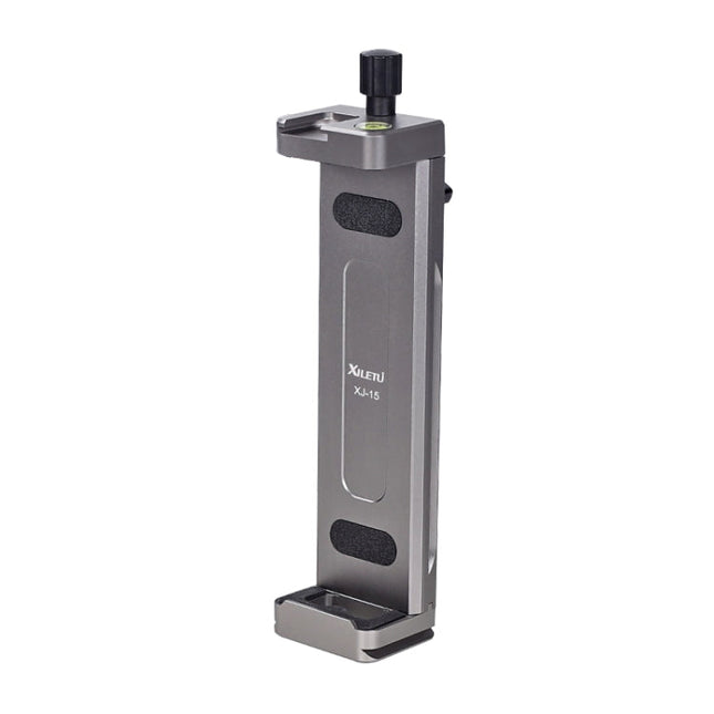 Xiletu Xj15 Live Broadcast Desktop Full Metal Tripod Mount Tablet Pc Phone Clamp With 1/4 Inch Screw Holes & Cold Shoe Base, Xj15