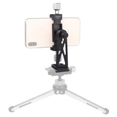 CP-3 Rotating All Metal Tripod Fixing Clip Mobile Phone Live Brackt for 4.5-7.3 inch Phones