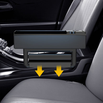 Car Seat Storage Box With Cable Car USB Charger, 2-wire, 3-wire, 2-wire + Storage Box