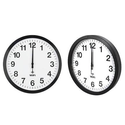 Smart Network Automatic Time Synchronization Wifi Wall Clock Modern Minimalist Silent Living Room Clock, 12 inch, 14 inch, 16 inch