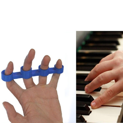 Guitar Finger Expansion Finger Force Device Piano Span Practice Finger Sleeve, Small, Medium, Large