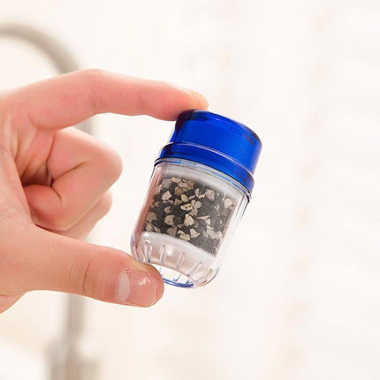 2 PCS Household Tap Water Purifier Kitchen Faucet Filter Activated Carbon Three-layer Water Filter, Faucet Filter