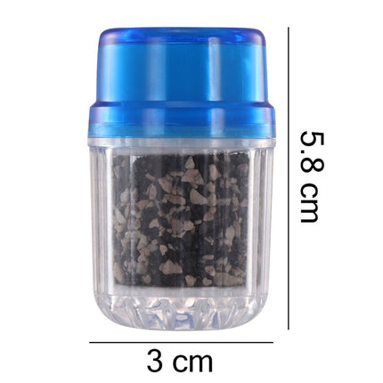 2 PCS Household Tap Water Purifier Kitchen Faucet Filter Activated Carbon Three-layer Water Filter, Faucet Filter
