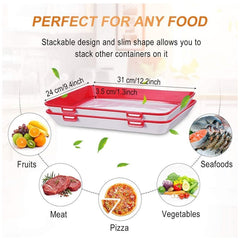 Vacuum Fresh-Keeping Tray Refrigerator Clever Tray