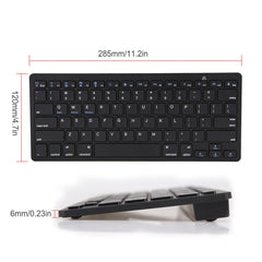 X5 2 in 1 Ultra-Thin Mini Wireless Bluetooth Keyboard + Bluetooth Mouse Set, Support Win / Android / IOS System, Keyboard + Bluetooth Mouse