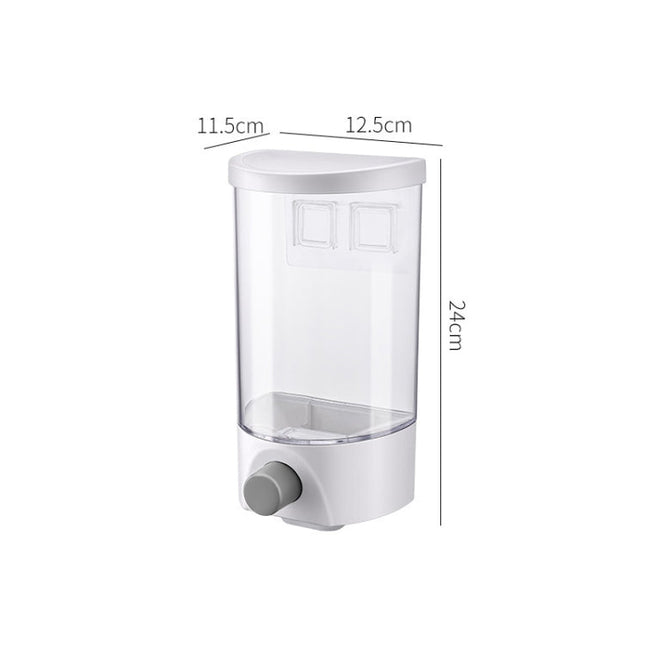 Wall-Mounted Miscellaneous Grain Storage Box Kitchen Large-Capacity Push-Type Sealed Tank