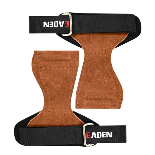 EADEN Pull-ups Booster Gloves Horizontal Bar Non-slip Wrist Assist Belt Fitness Bracer, S, M