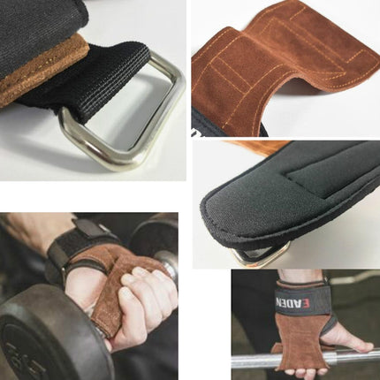 EADEN Pull-ups Booster Gloves Horizontal Bar Non-slip Wrist Assist Belt Fitness Bracer, S, M