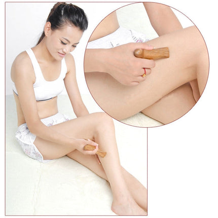 Body Trigeminal Massage Wood Massager Body Relax Fragrant Wooden SPA Therapy Massager
