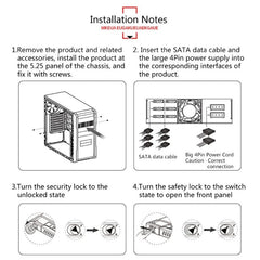 OImaster MR-6601 Six-Bay Optical Drive Hard Disk Box