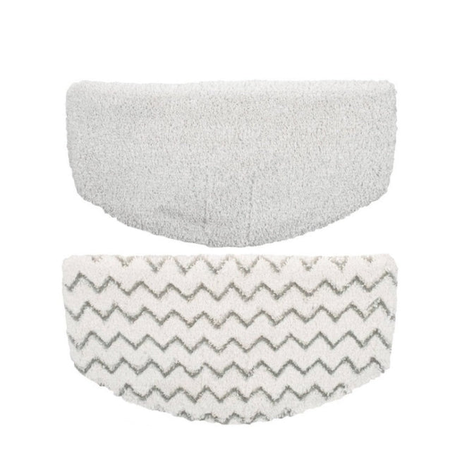Steam Mop Cloth Cover Accessories For Bissell 1940/1440, 1 Stripe+1 White, Single Stripe, Single White