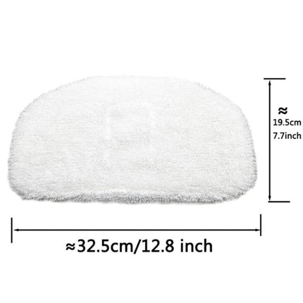 Steam Mop Cloth Cover Accessories For Bissell 1940/1440, 1 Stripe+1 White, Single Stripe, Single White