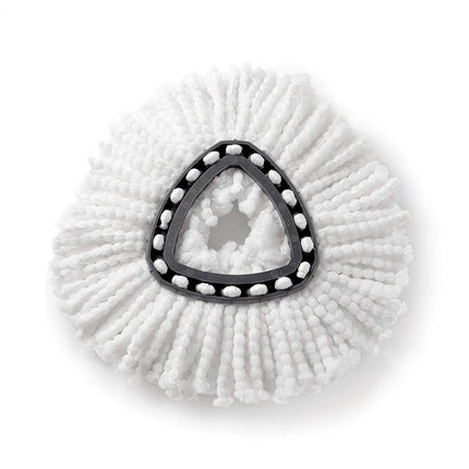 4 PCS Rotating Triangle Cotton Yarn Mop Head Mop Replacement Cloth For O-Cedar/Vileda, Mop