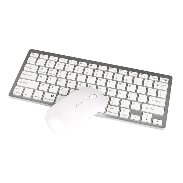 X5 Ultra-Thin Mini Wireless Keyboard + Wireless Mouse Set, Support Win / Android / IOS System