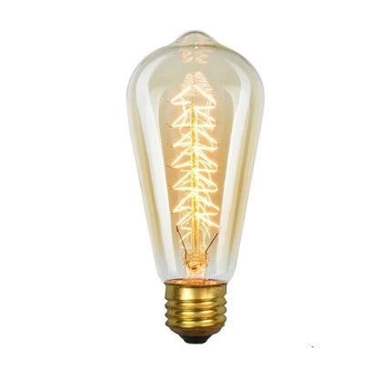 E27 40W Retro Edison Light Bulb Filament Vintage Ampoule Incandescent Bulb, AC 220V, A19 Spirai, G80 Spirai, G80 Filament, G95 Spirai, G95 Filament, ST64 Spirai, ST64 Christmas tree, ST64 Filament, T10 Filament, T185 Filament, T45 Spirai, T45 Filament