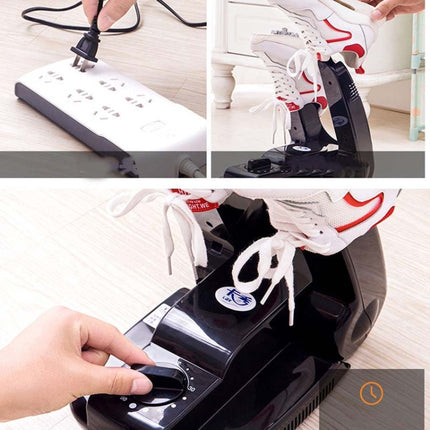 110V Shoe Dryer Automatic Timing UV Sterilization And Deodorization Shoe Dryer, US Plug, With Fragrance, Without Fragrance