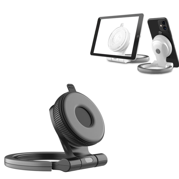 Two-in-one Multifunctional Wall-mounted Desktop Phone Computer Bracket, Black Nano Stickers, White Nano Stickers, Black Chuck, White Chuck