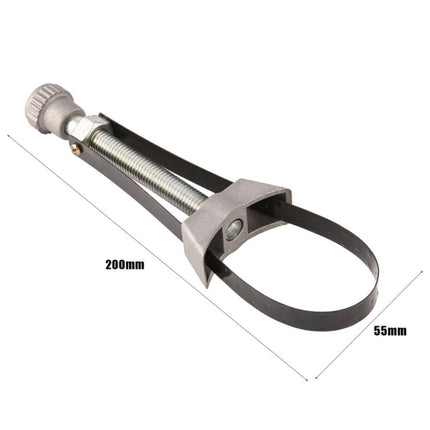 Car Auto Oil Filter Removal Tool Strap Wrench Diameter Adjustable 60mm To 120mm