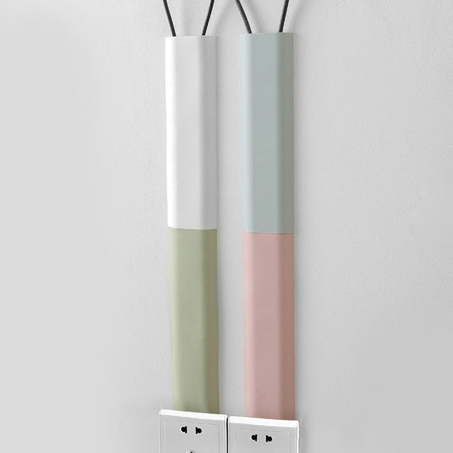 BF1805 5 PCS Plastic Concealed Cable Stick-On Cable Management Box