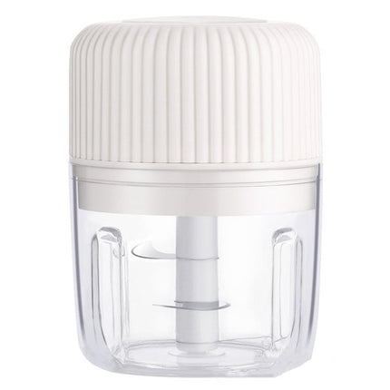 Household Vegetable Cutting Electric USB Garlic Masher Baby Mini Cooking Machine Baby Food Supplement Machine, 250ml, 100ml + 250ml, 100ml