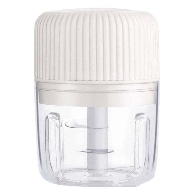Household Vegetable Cutting Electric USB Garlic Masher Baby Mini Cooking Machine Baby Food Supplement Machine, 250ml, 100ml + 250ml, 100ml
