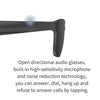 A13 Smart Audio Sunglasses Bluetooth Earphone, Dark Gray, Brown, Dark Green