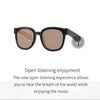 A13 Smart Audio Sunglasses Bluetooth Earphone, Dark Gray, Brown, Dark Green