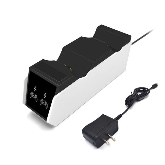 iPega SND-462 Handle Contact Double Charger Game Handle Charger For PS5, SND-462(US Plug), SND-462((EU Plug)