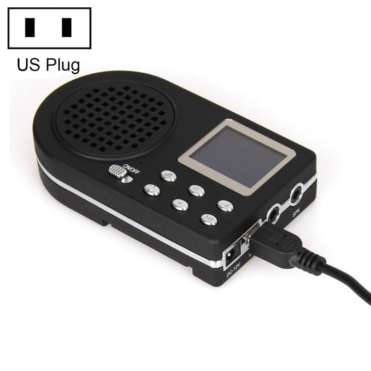 Outdoor Electronic Bird Caller Player MP3 With Wireless Remote Control, US Plug, EU Plug