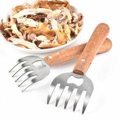 2 PCS  Bear Claw Meat Divider Barbecue Tool Multifunctional Meat Shredder