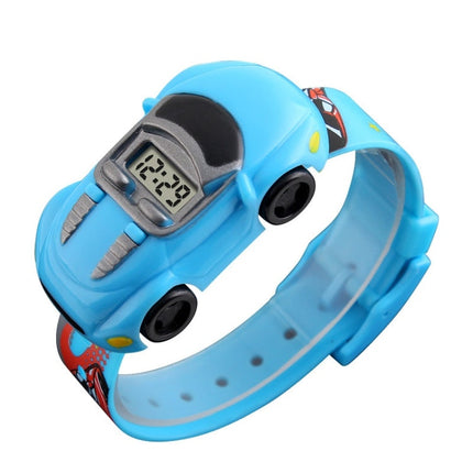 SKMEI 1241 Fashion Cute Cartoon Car Children Digital Watch