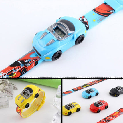 SKMEI 1241 Fashion Cute Cartoon Car Children Digital Watch