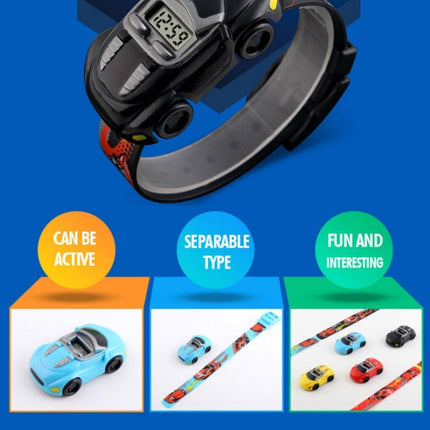 SKMEI 1241 Fashion Cute Cartoon Car Children Digital Watch