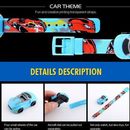 SKMEI 1241 Fashion Cute Cartoon Car Children Digital Watch
