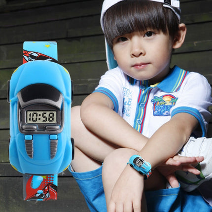 SKMEI 1241 Fashion Cute Cartoon Car Children Digital Watch