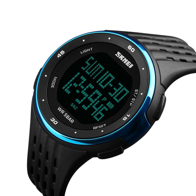SKMEI 1219 Men Multi-Function Electronic Watch Outdoor Sports Watch