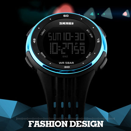 SKMEI 1219 Men Multi-Function Electronic Watch Outdoor Sports Watch