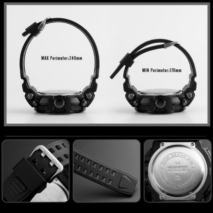 SKMEI 1343 Men Outdoor Sports Waterproof Watch Student Digital Watch