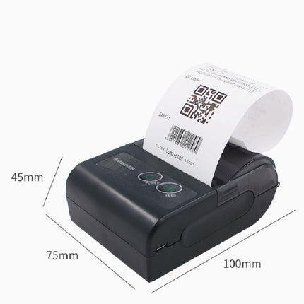 58HB6 Portable Bluetooth Thermal Printer Label Takeaway Receipt Machine, Supports Multi-Language & Symbol/Picture Printing, US Plug (English ), EU Plug (English ), EU Plug (Brazilian Portuguese ), UK Plug (English), US Plug (Traditional Chinese)       ...