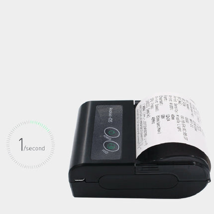 58HB6 Portable Bluetooth Thermal Printer Label Takeaway Receipt Machine, Supports Multi-Language & Symbol/Picture Printing, US Plug (English ), EU Plug (English ), EU Plug (Brazilian Portuguese ), UK Plug (English), US Plug (Traditional Chinese)       ...