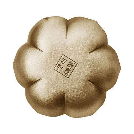 Household Bedroom Alloy sandalwood Furnace Creative Antique Line Incense Burner Incense Holder, Drop Shape, Gourd