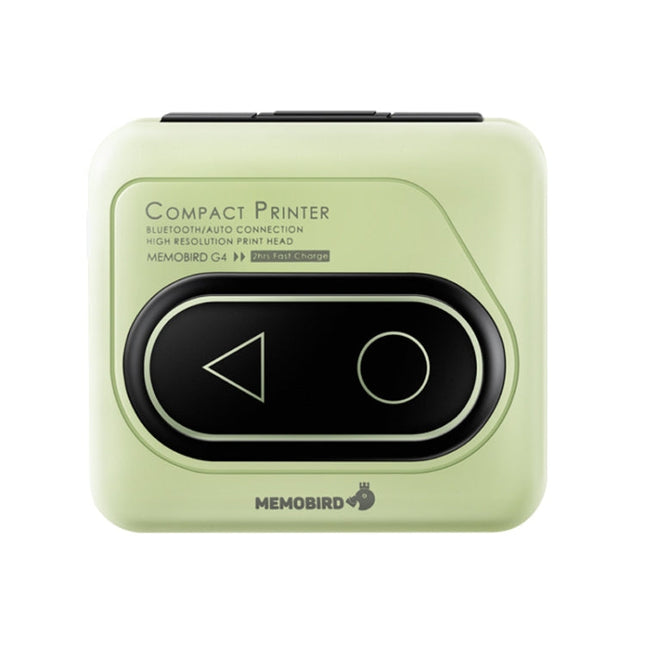 Memobird G4 Handheld Home Student Search Question Graffiti Notes Portable Bluetooth Thermal Printer, Avocado Green, Peach Powder, Classic White