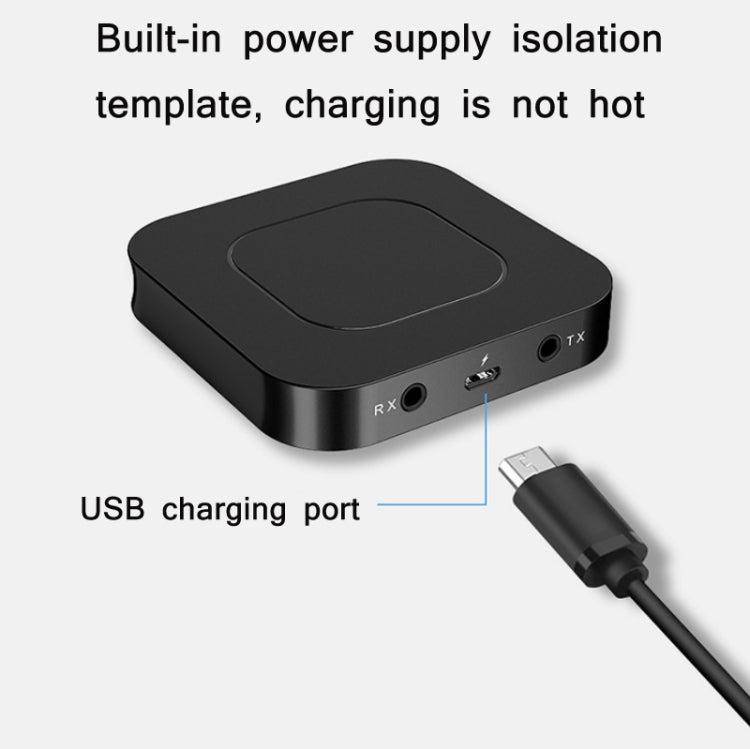 BT-13 2 In 1 Bluetooth 5.0 Adapter Wireless Audio Receiver & Transmitter