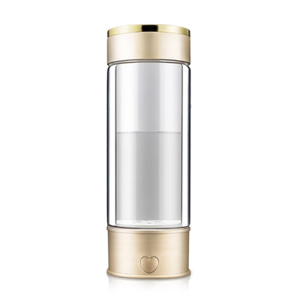 Portable Health Hydrogen-Rich Water Cup High-Concentration Negative Ion Electrolysis Generator, 450ml