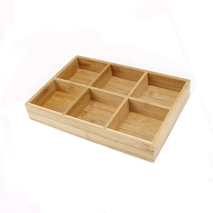 Hot Pot Bamboo Plate Compartmental Platter Vegetable Wood Tray Set, Large Nine Grid Plate, Six Grid Plate, Large Four Grid Bamboo Plate, Medium Four Grid Bamboo Plate, Small Four Grid Bamboo Plate, Three Grid Bamboo Plate, Two Grid Plate���������������...