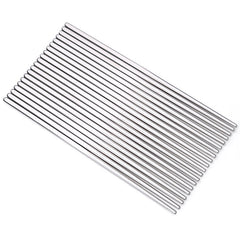 1 Pairs 304 Stainless Steel Chopsticks Non-Slip Tableware Adult Chopsticks, 18.5cm, 22.7cm