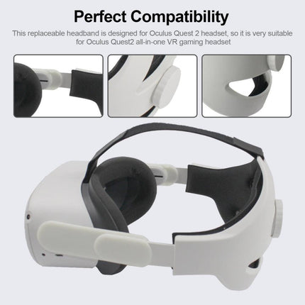 VR Comfortable Replacement Headset VR Accessories Weight Loss Headband, For Oculus Quest 2