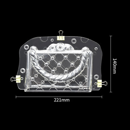 3D Women Leather Bag Chocolate Mold Chocolate Bag Mold