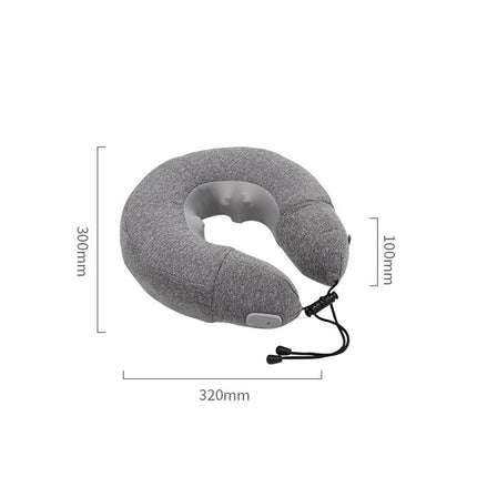 PL60 Neck Massager Cervical Spine Massage Pillow Household Inflatable U-Shaped Neck Pillow, PL60