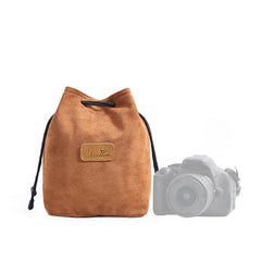S.C.COTTON Liner Shockproof Digital Protection Portable SLR Lens Bag Micro Single Camera Bag, Square Khaki L, Square Blue L, Square Gray L, Square Brown L, Square Black L, Square Khaki M, Square Blue M, Square Gray M, Square Brown M, Square Black M����...